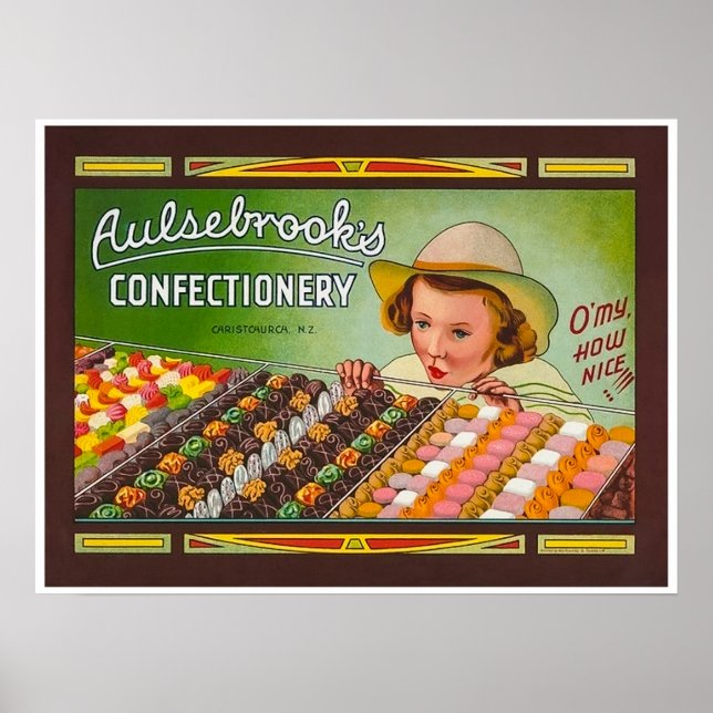 New Zealand Confectionery Print (Front)