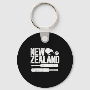 New Zealand Cricket (mr Kiwi And Mr Ball) Keychain