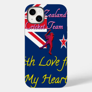 New Zealand Cricket Team: Love From My Heart Art Case-Mate iPhone 14 Plus Case