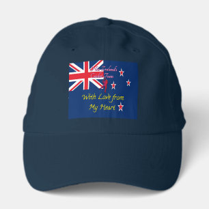 New Zealand Cricket Team: Love From My Heart Art Performance Cap