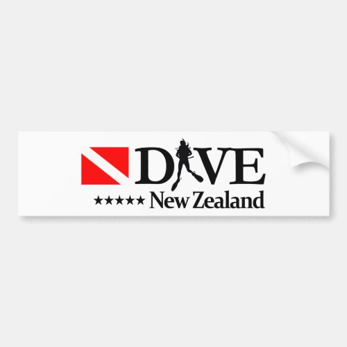 New Zealand DV4 Bumper Sticker