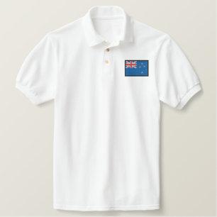 New Zealand Embroidered Polo Shirt