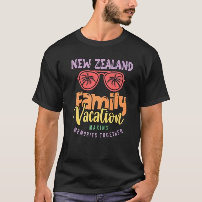 New Zealand Family Vacation Matching Outfit   T-Shirt (Front)