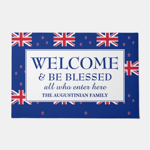 NEW ZEALAND Family Welcome Doormat