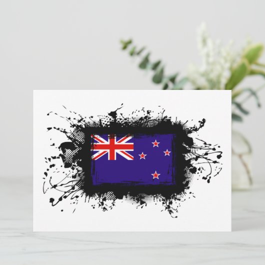 New Zealand Flag (Standing Front)