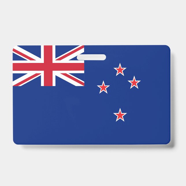 New Zealand flag Badge (Front)