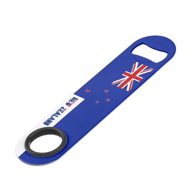 New Zealand flag Bar Key (Front Angled)