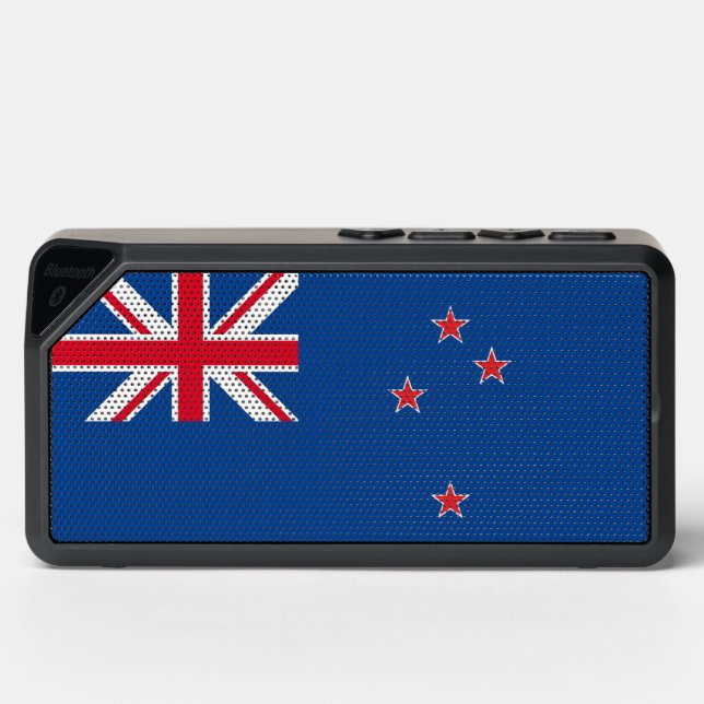 New Zealand Flag Bluetooth Speaker (Front)