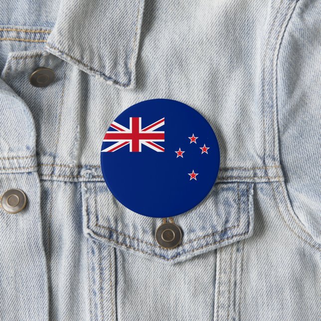 New Zealand flag Button (In Situ)