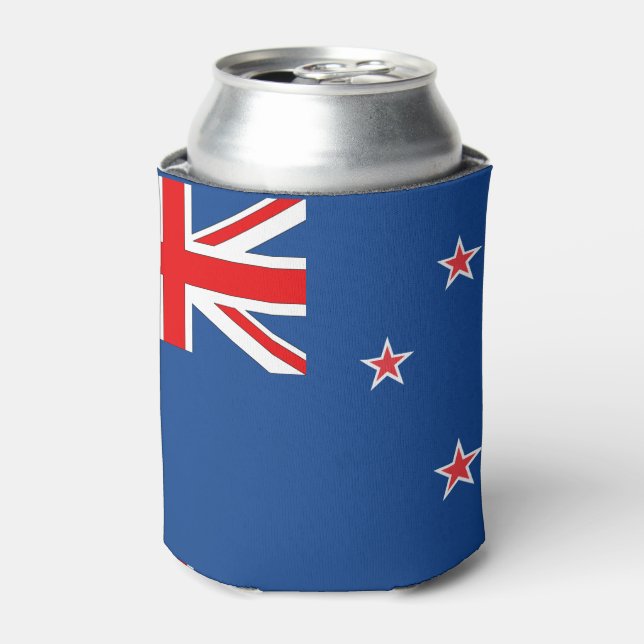 New Zealand Flag Can Cooler (Can Front)