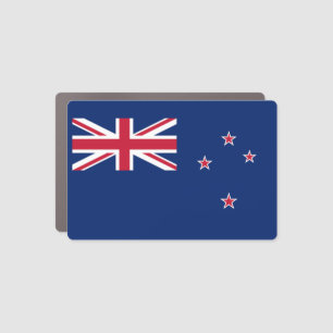 New Zealand Flag Car Magnet