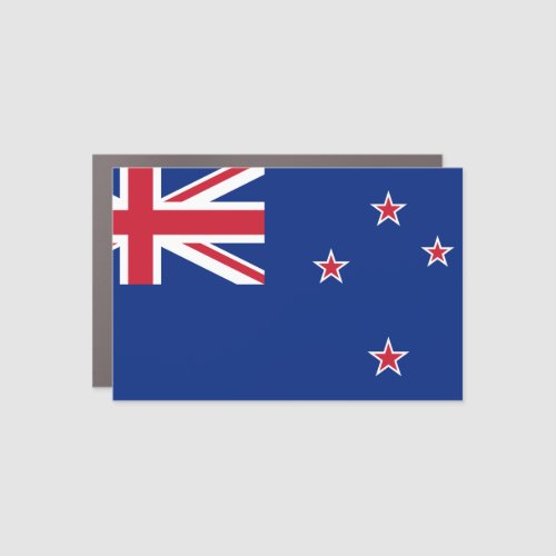 New Zealand Flag Car Magnet