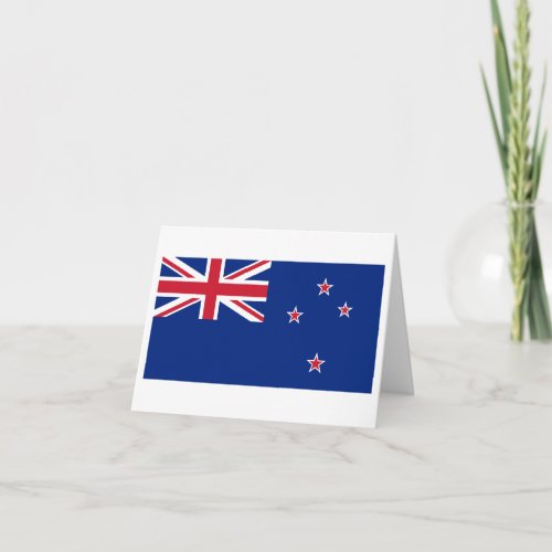 New Zealand Flag Card