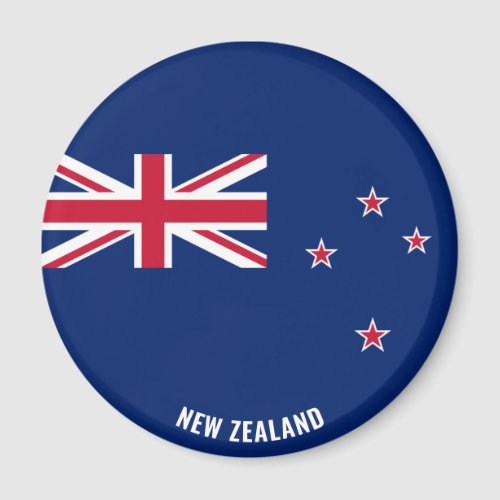 New Zealand Flag Charming Patriotic Magnet