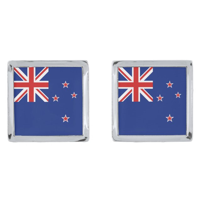 New Zealand Flag Cufflinks (Front)