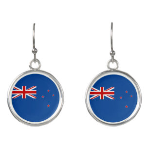 New Zealand flag Earrings