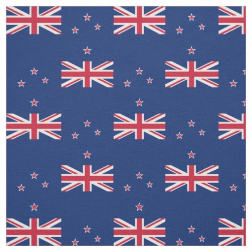 New Zealand Flag Fabric