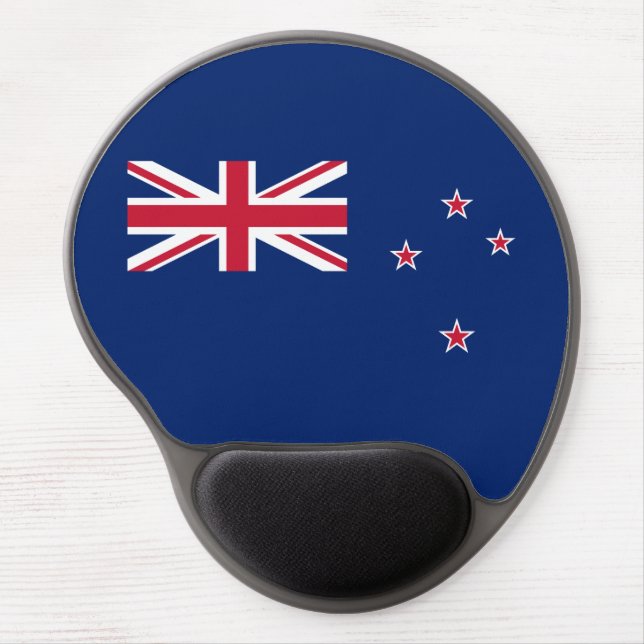 New Zealand Flag Gel Mouse Pad (Front)