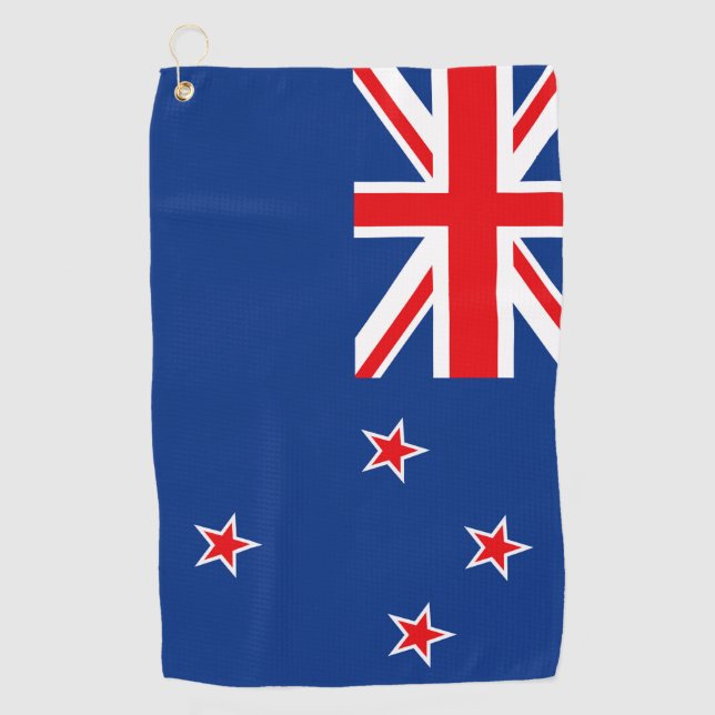 New Zealand flag Golf Towel (Front)