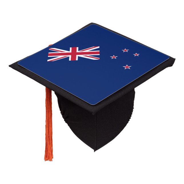 New Zealand Flag Graduation Cap Topper (Angled)