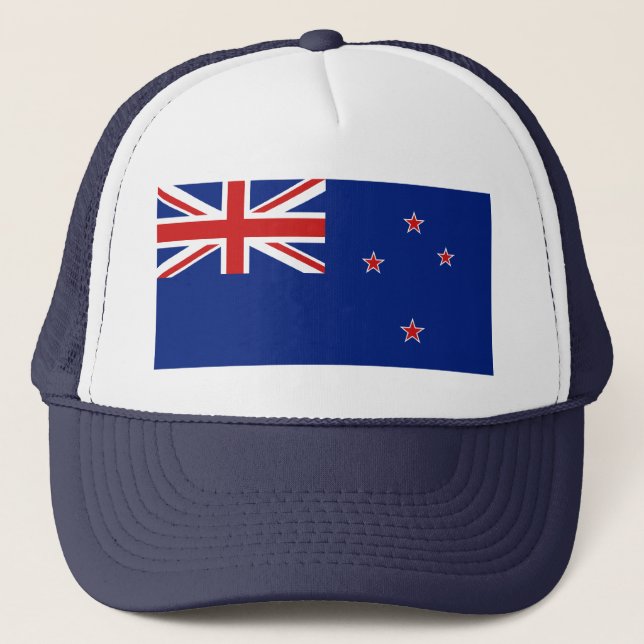 New Zealand Flag Hat (Front)