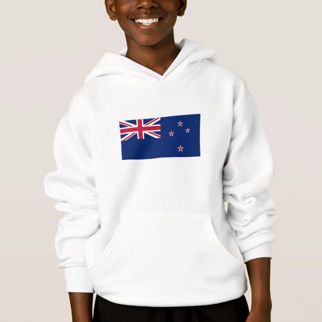 New Zealand Flag Hoodie (Front)