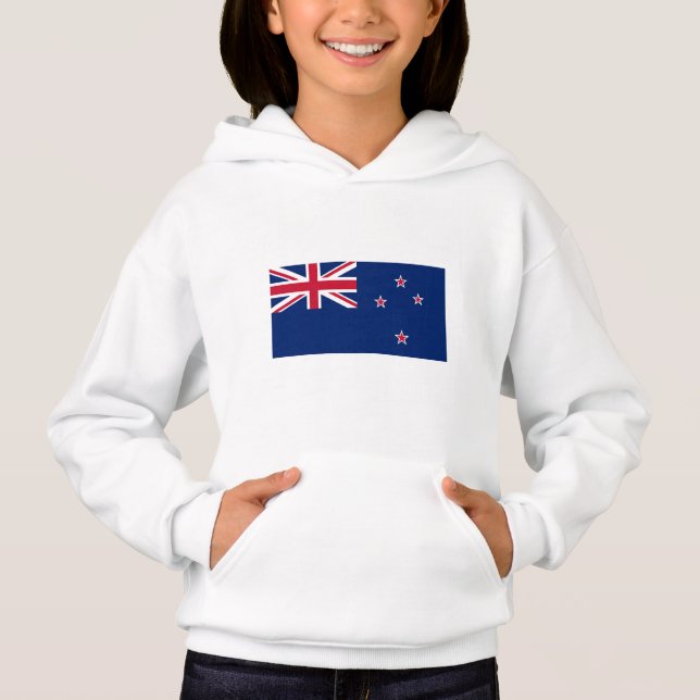 New Zealand Flag Hoodie (Front)