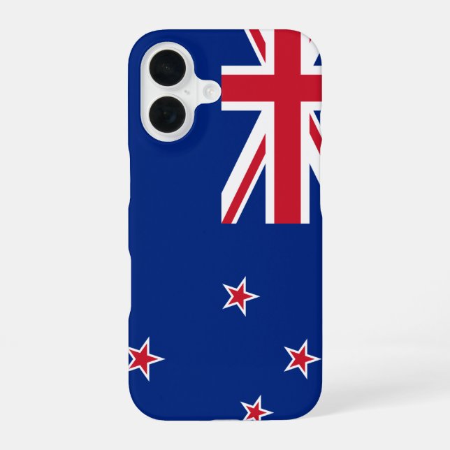 New Zealand Flag iPhone Case (Back)