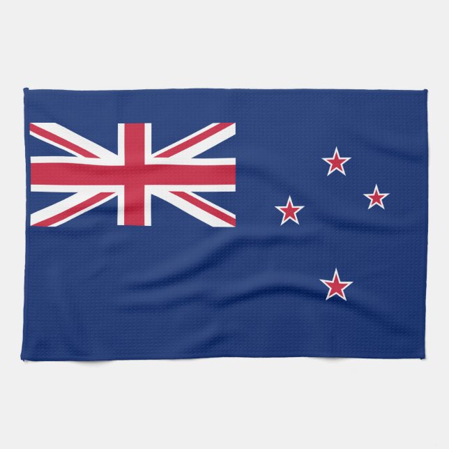 New Zealand Flag Kitchen Towel (Horizontal)