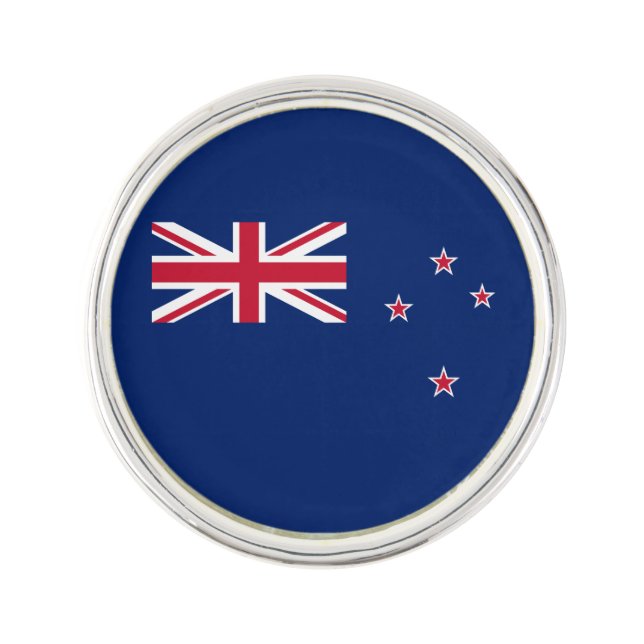 New Zealand Flag Lapel Pin (Front)