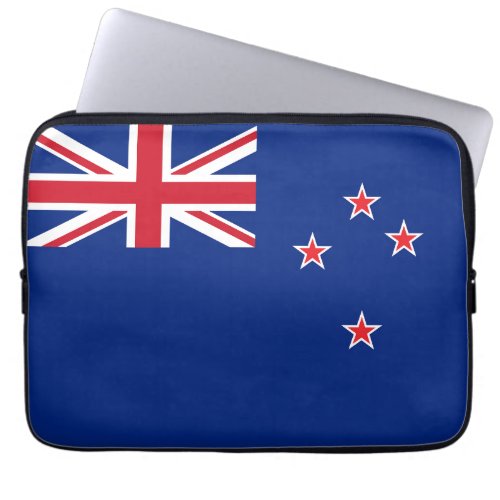 New Zealand flag Laptop Sleeve