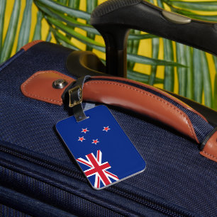 New Zealand flag Luggage Tag