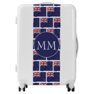 NEW ZEALAND Flag Monogram Luggage