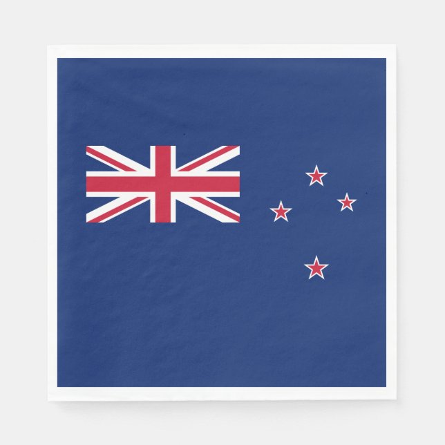 New Zealand Flag Napkins (Front)