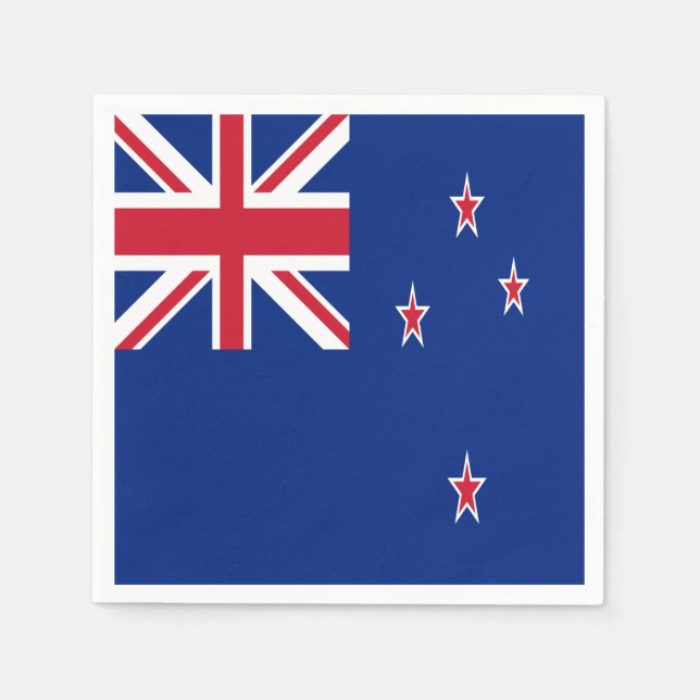 New Zealand Flag Napkins (Front)
