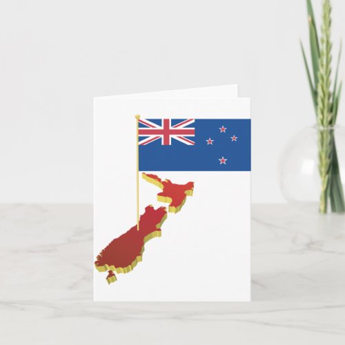 New Zealand Flag Note Cards