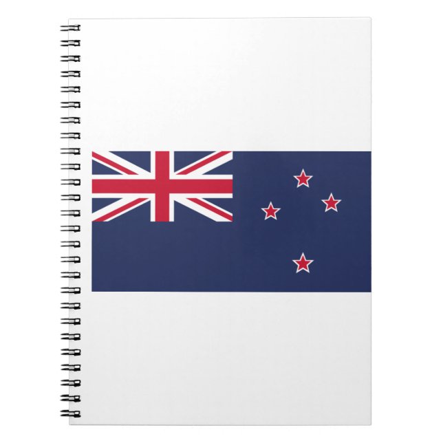 New Zealand Flag Notebook (Front)