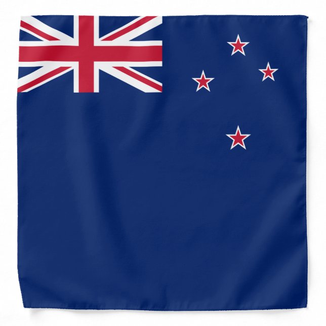 New Zealand Flag (NZ) Bandana (Front)