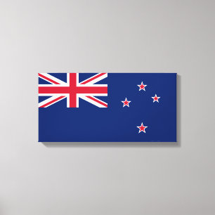 New Zealand Flag (NZ) Canvas Print