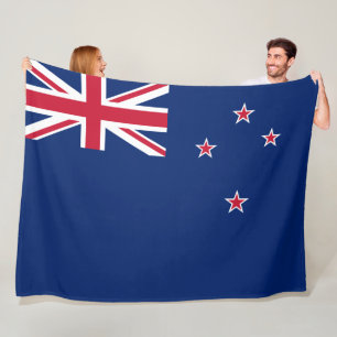 New Zealand Flag (NZ) Fleece Blanket