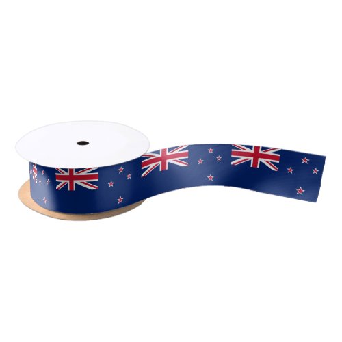 New Zealand Flag NZ Satin Ribbon