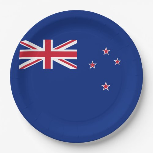 New Zealand flag Paper Plates