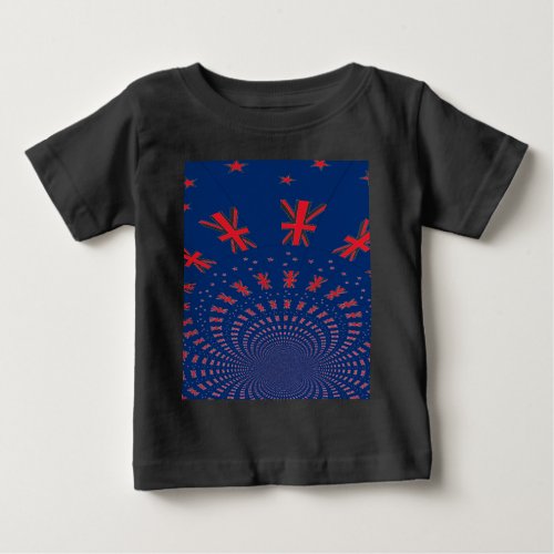 New Zealand flagpng Baby T_Shirt