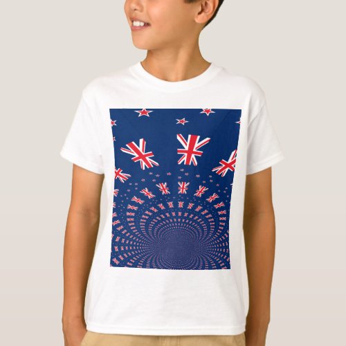 New Zealand flagpng T_Shirt