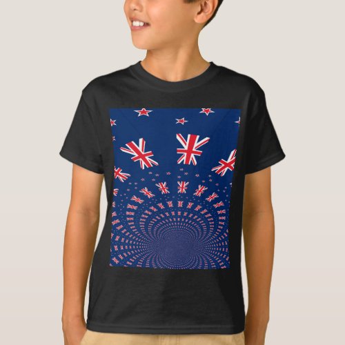 New Zealand flagpng T_Shirt