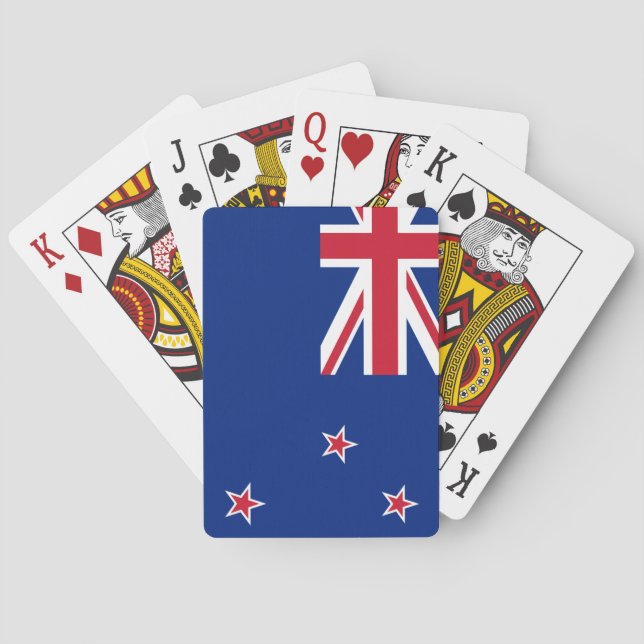 New Zealand Flag Poker Cards (Back)