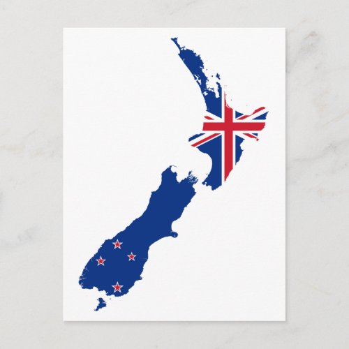 New Zealand Flag Postcard