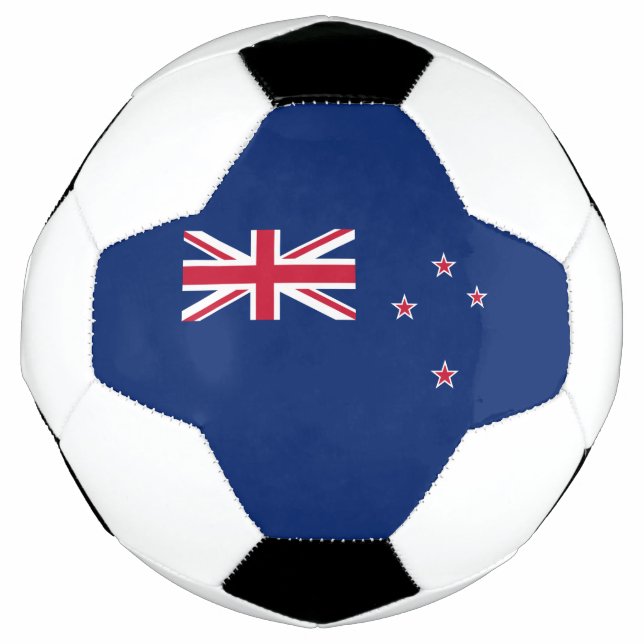 New Zealand Flag Soccer Ball (Front)