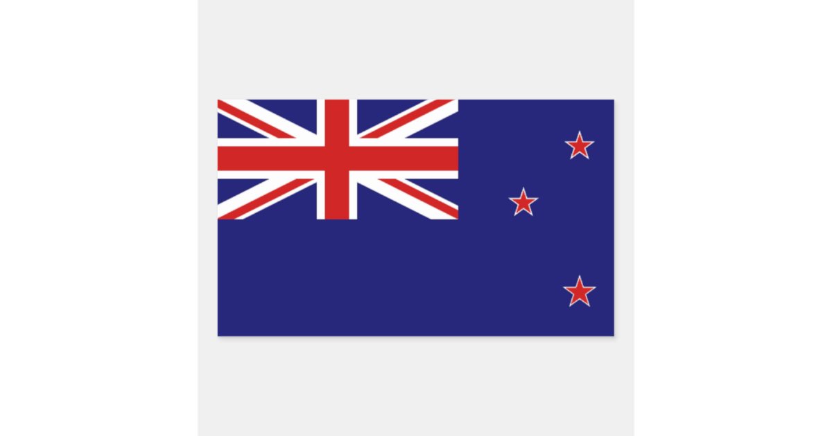 New Zealand Flag sticker | Zazzle