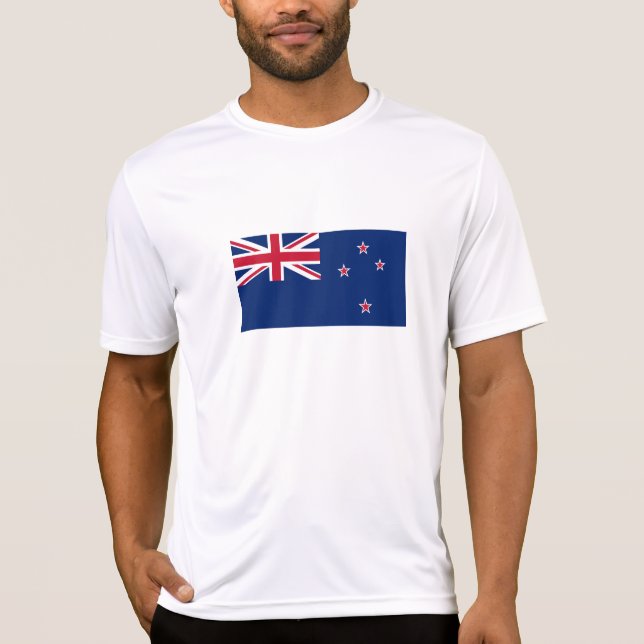 New Zealand Flag T-Shirt (Front)